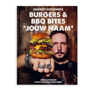 kookboek burgers bbq bites personaliseren
