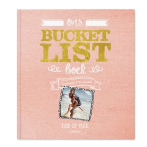 het bucketlist boek voor koppels met namen en foto's softcover