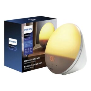 philips wake-up light wit met verpakking