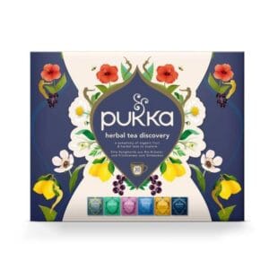 pukka herbal tea discovery box biologische kruidenthee thee geschenkdoos 6 smaken