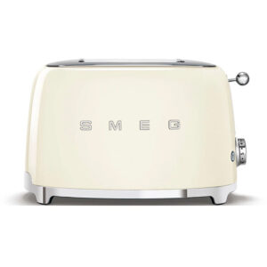 smeg broodrooster in creme kleur